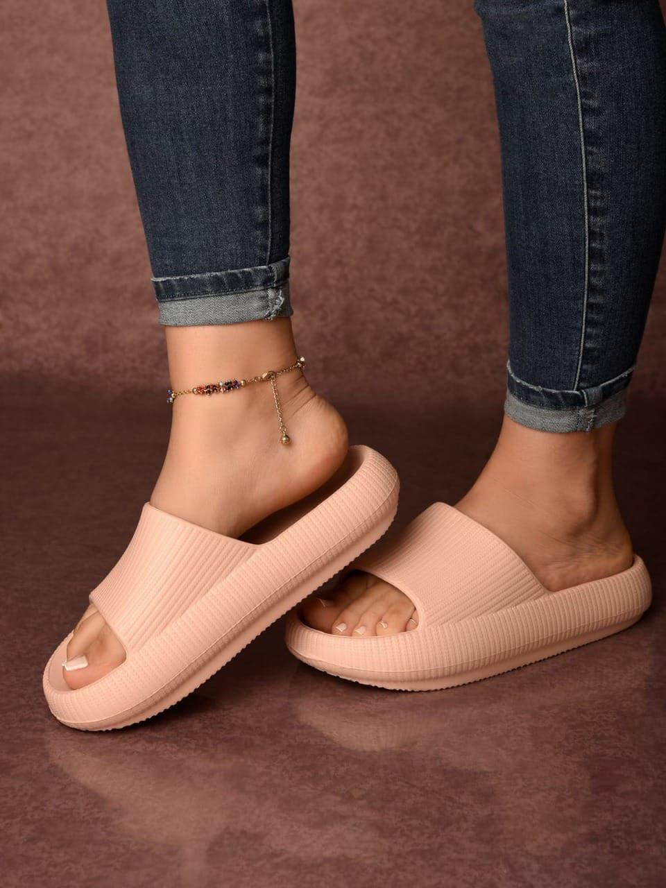 Pantuflas Palo Rosa 100% Suela Eva